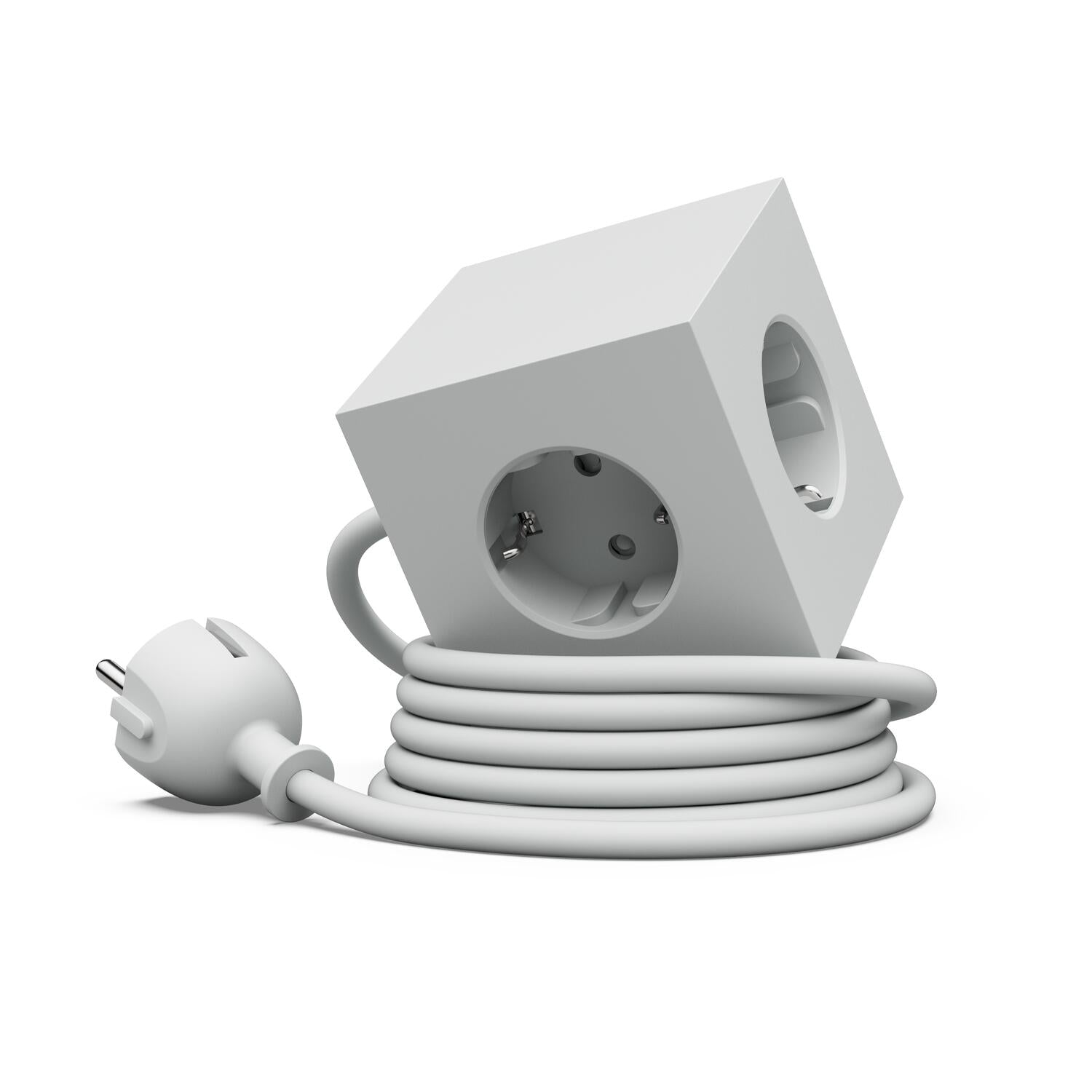 Square 1, USB-C & magnetisk stikdåse - Gotland Grey